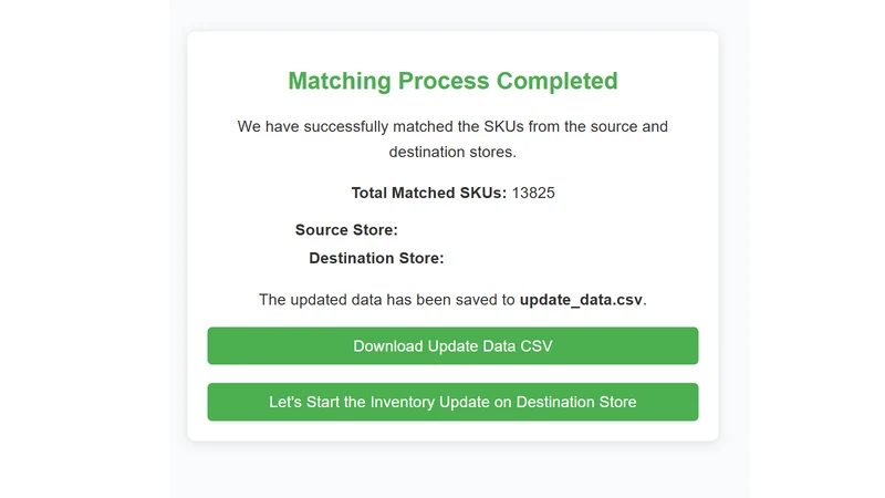 Syncro: Inventory Synchronizer
