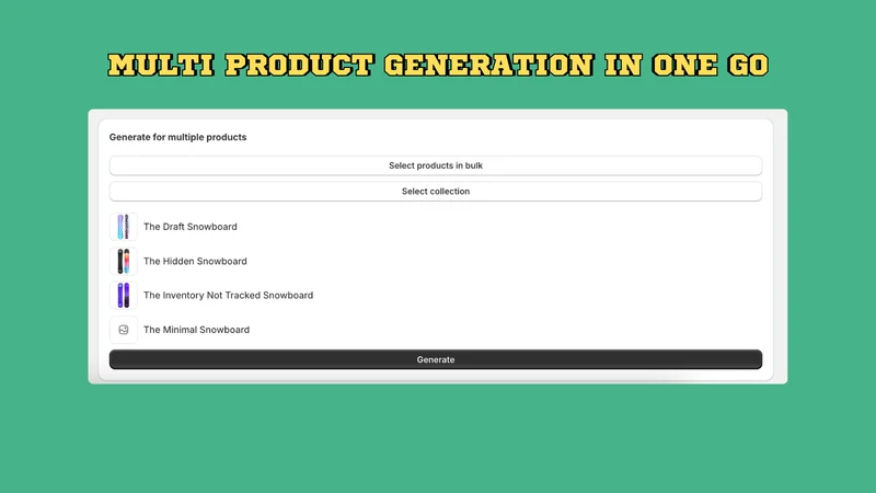 GDB: AI Product Descriptions