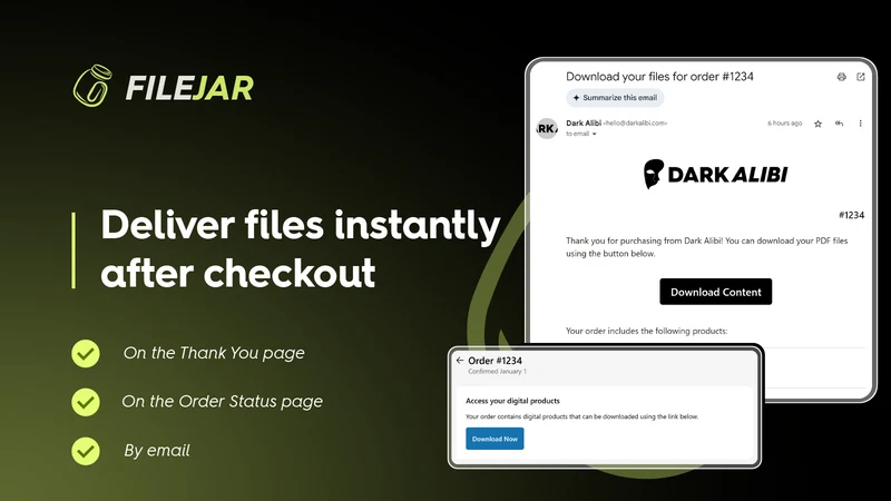 FileJar ‑ Digital Downloads