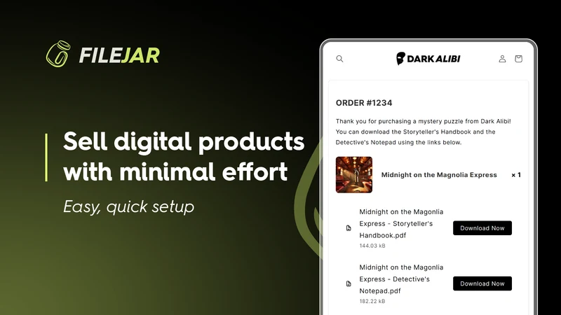 FileJar ‑ Digital Downloads