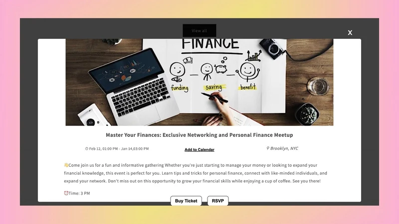 Eventio Calendar App