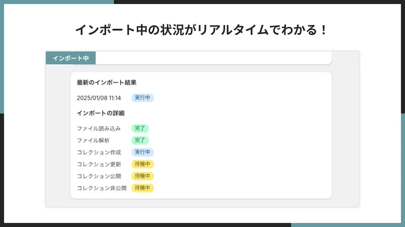 UR: Collection CSV Sync