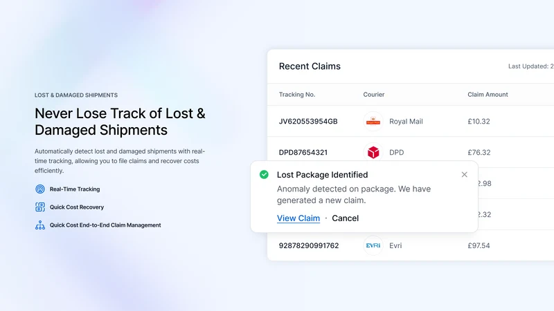 Automating Courier Claims
