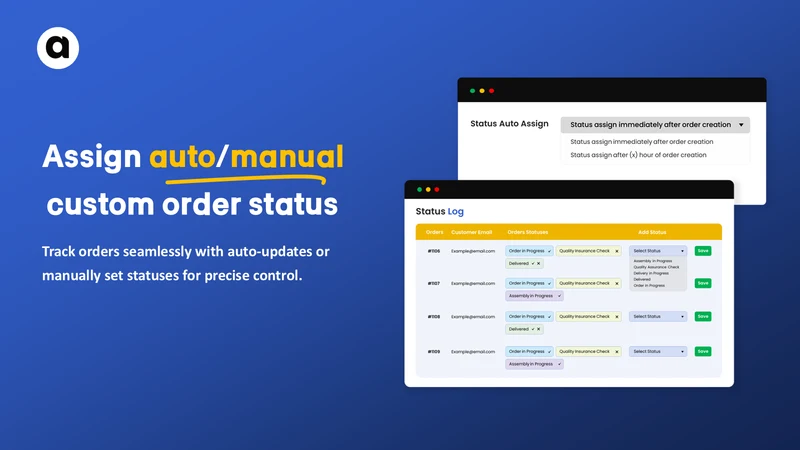 COS : Custom Order Status