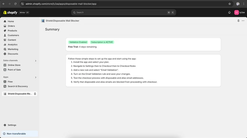 Mailano:Block Temporary Email