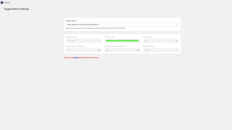 Darkify ‑ Dark Mode Toggle