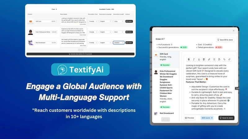 TextifyAi ‑AI Descriptions