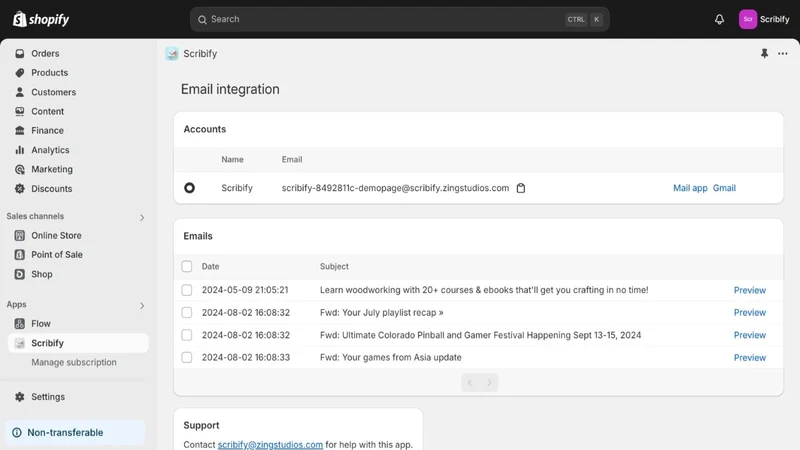 Scribify ‑ Email List Archive