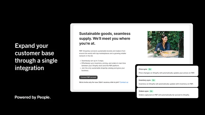 Powered by People Droship
