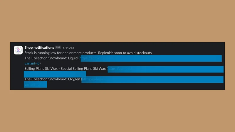 TW ‑ Notify team on Slack