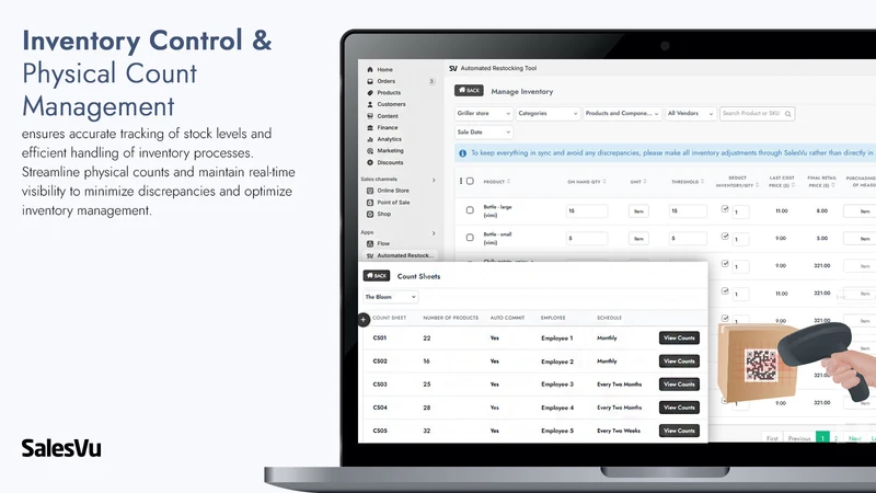 SalesVu Automated Restocking
