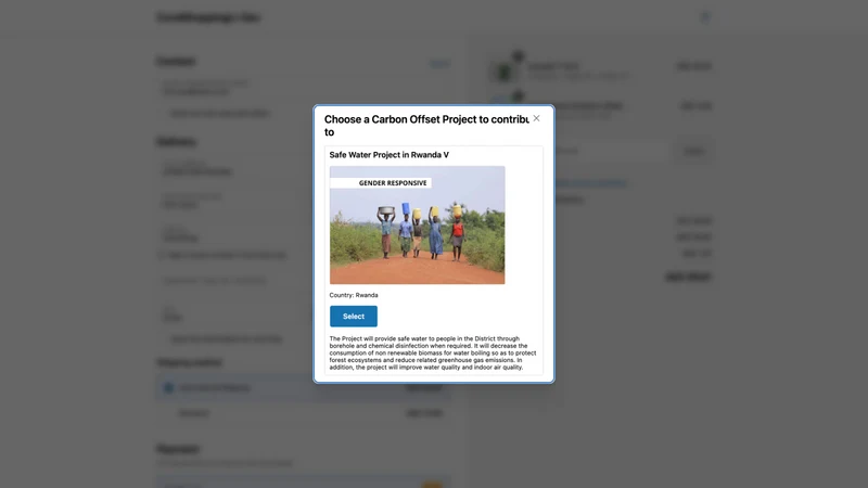 Coral Carbon Offset