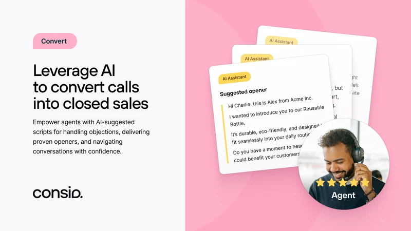 Phone Call & AI Voice ‑ CONSIO