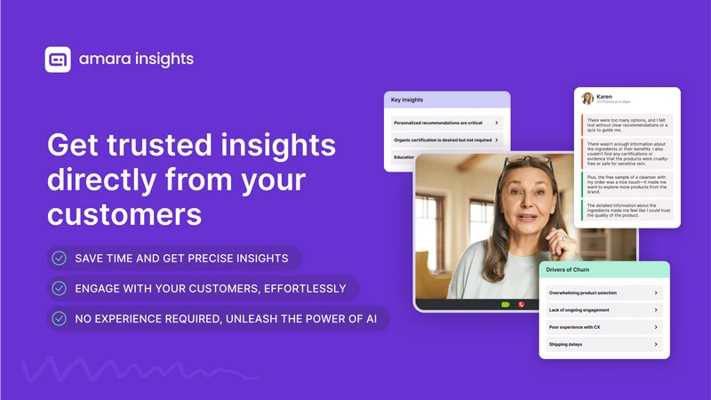 Amara: Customer Insights