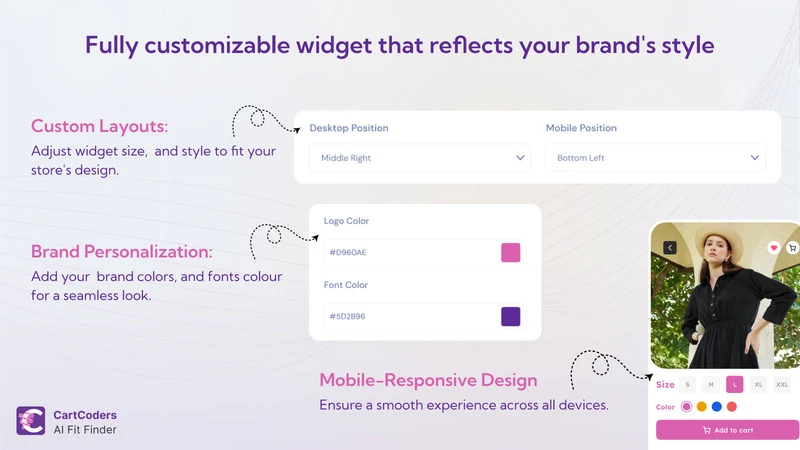 AI Fit Finder Size Recommender
