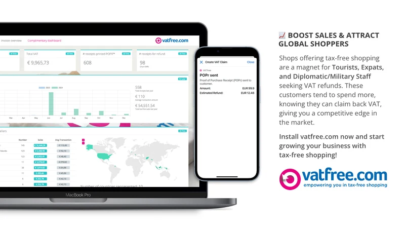 Vatfree.com, Tax Free Shopping