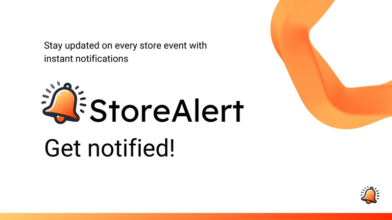 StoreAlert ‑ Event Monitor