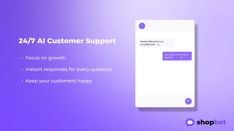 Shopbot: AI Customer Calls