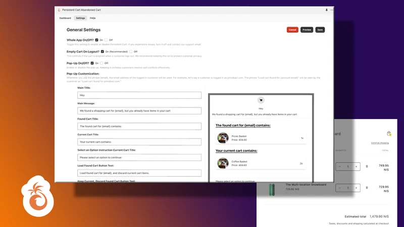 Appify Persistent Cart Saver