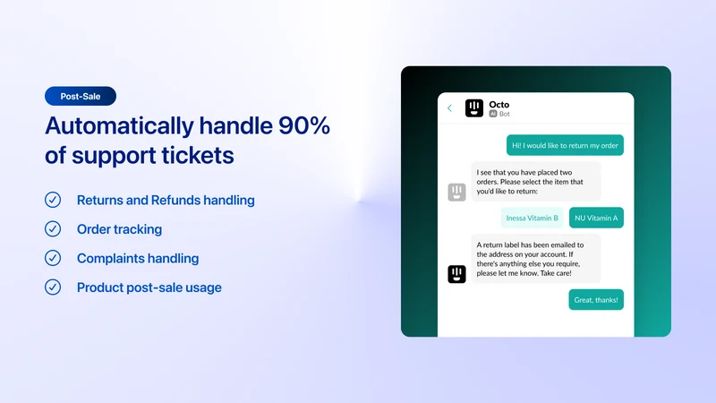 Octocom AI Chatbot & Live Chat