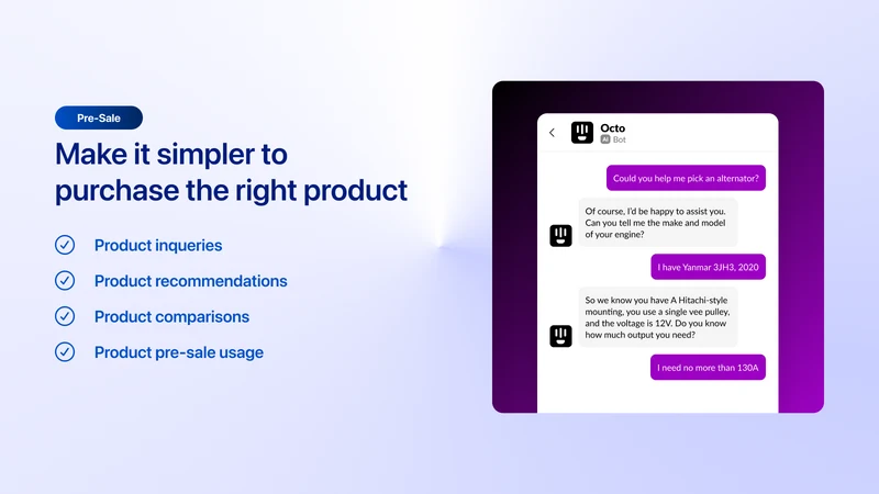 Octocom AI Chatbot & Live Chat
