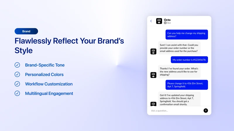 Octocom AI Chatbot & Live Chat