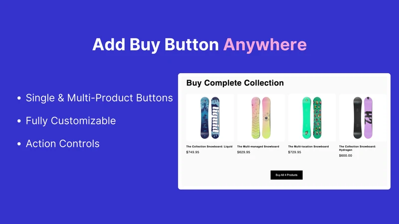Bux: Buy Button Anywhere