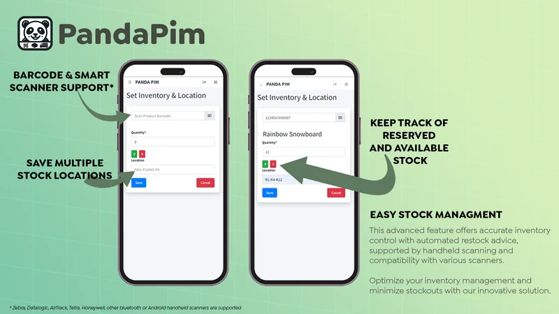 PandaPim: Stock & Ordermanager