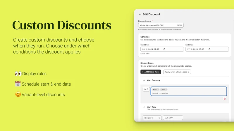 Mont ‑ Checkout Functions