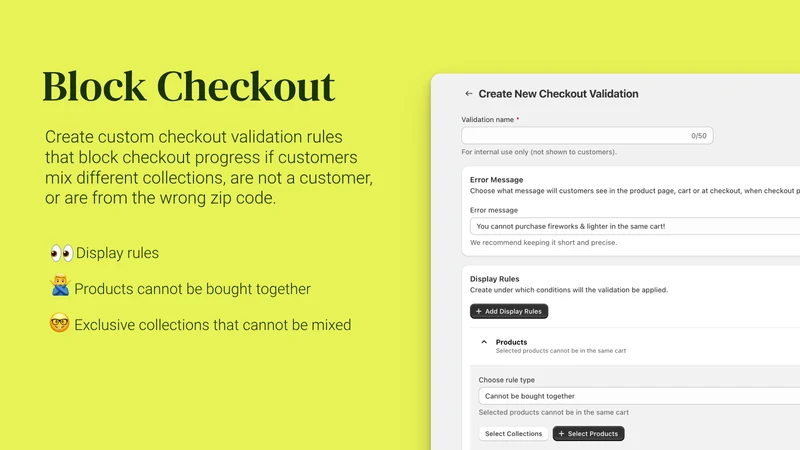 Mont ‑ Checkout Functions