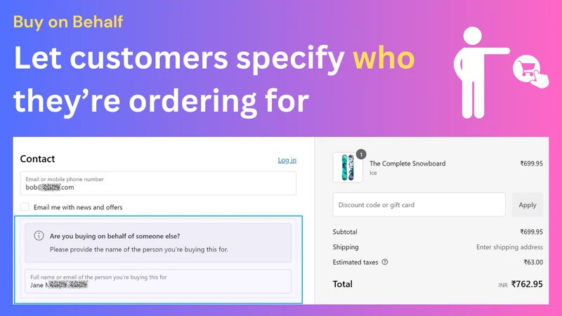 ProxyBuy ‑ Buy on Behalf