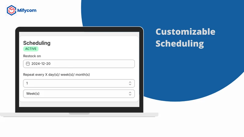 Mify Auto Restock Scheduler