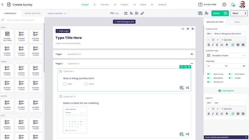 Survey Analytica Automation