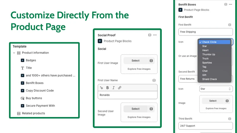 Boostly‑ Product Page Blocks