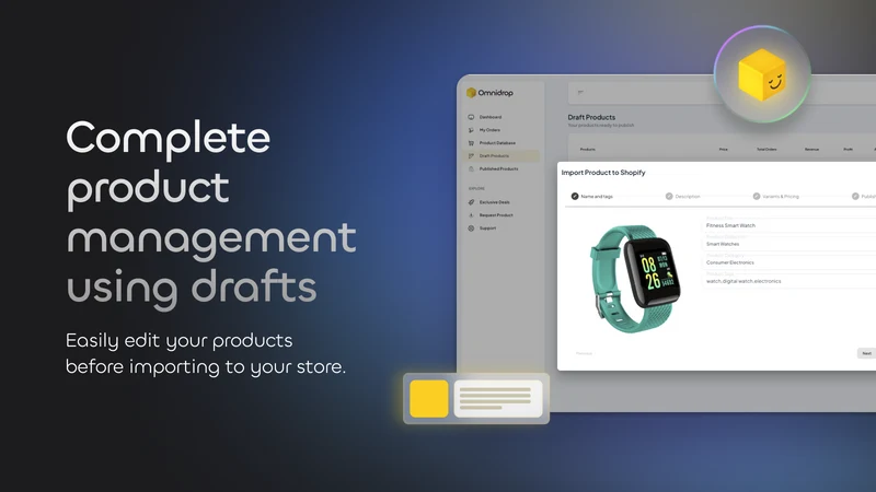 Omnidrop: 1‑Click Fulfillment