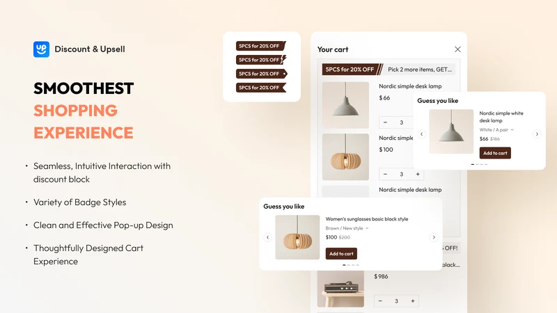 Markivo Discount & Upsell