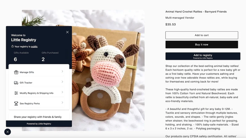 Little Registry: Gift Registry