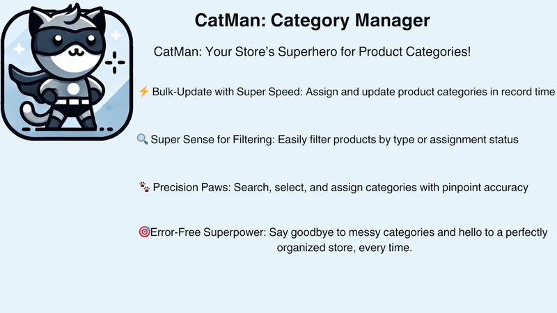 CatMan: Category Manager