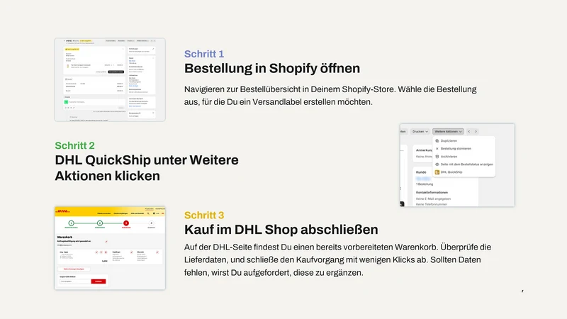 DHL QuickShip