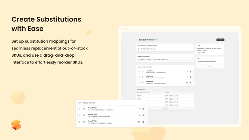 Substitutions
