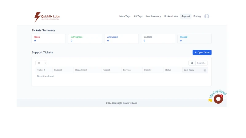 SEO & Inventory Tracker