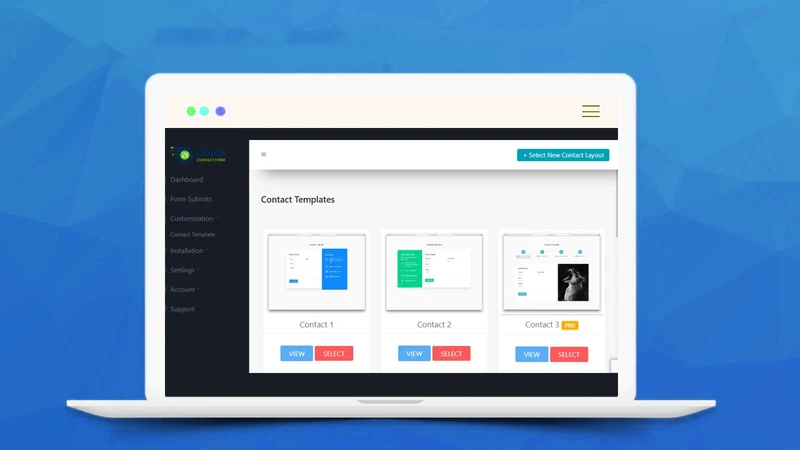 Azark Shop Quick Contact Forms
