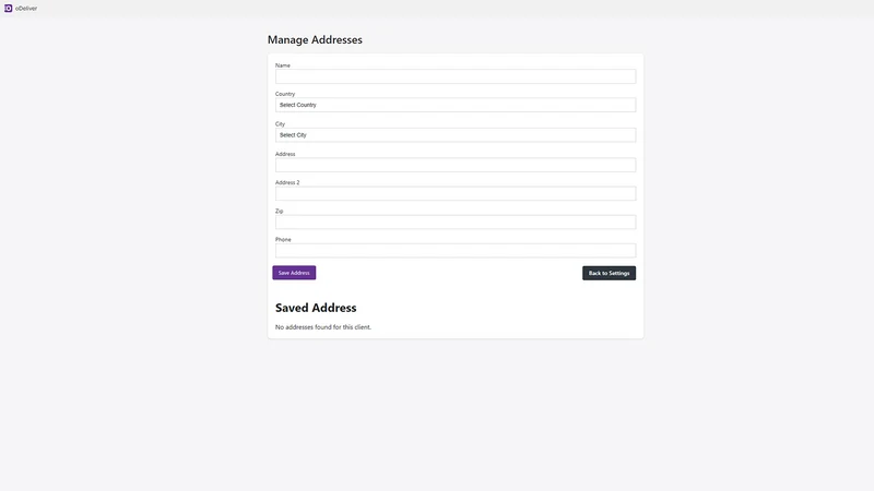 oDeliver