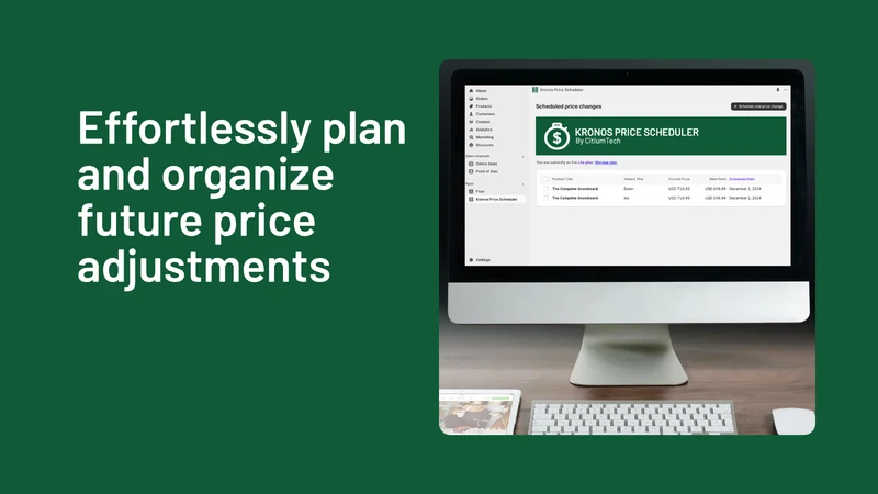 Kronos Price Scheduler