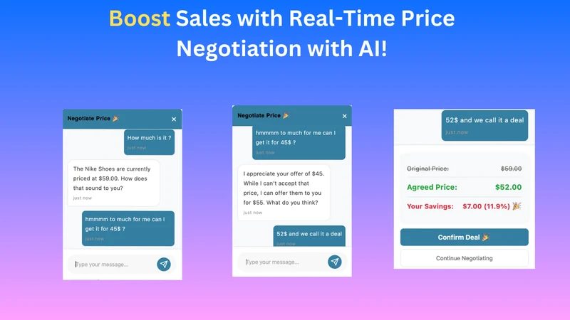 Haggler: AI price negotiation
