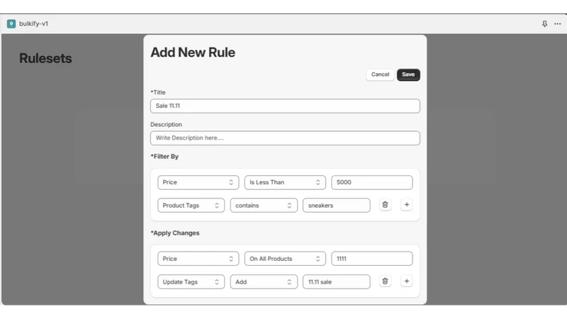 Bulkify – Bulk Product Editing