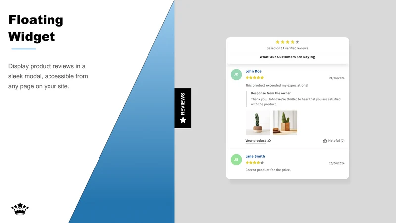 ReviewsJet Product Reviews App