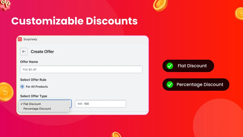 Surprise Discounts: Surprisely