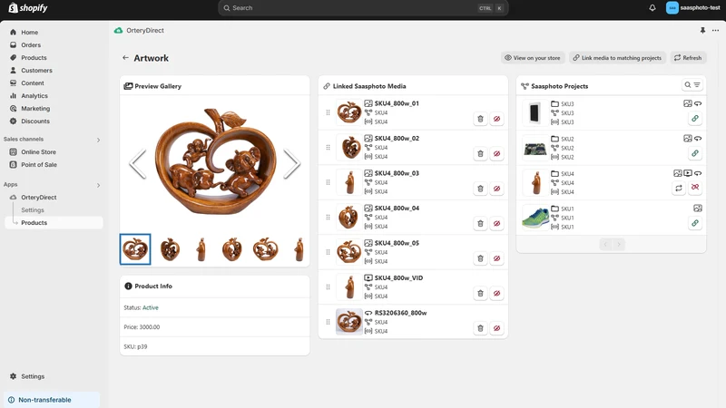 Ortery Integration Tools