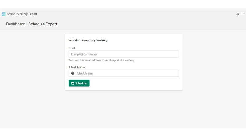 Inventrify: Inventory Monitor